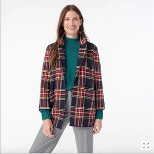 ‼️Lowest Price J. Crew Sophie Plaid Sweater Blazer